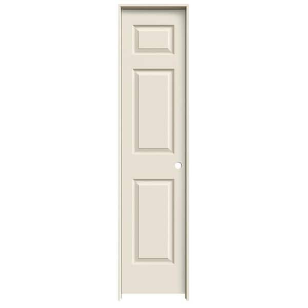 JELD-WEN 18 in. x 80 in. Colonist Primed Left-Hand Smooth Molded Composite Single Prehung Interior Door