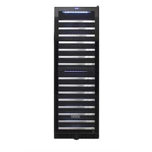 155 Bottle Dual-Zone Touch Screen Wine Cooler, CEC