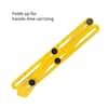 POWERTEC Universal Angle Template Tool – Multi-Angle Ruler, Slide-able Metal Gauge For Woodworking, Tiling, Flooring (Inch & Metric)