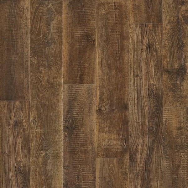 Pergo Take Home Sample- Cocoa Walters Oak Waterproof Laminate Wood Flooring - 7 in x 7 in