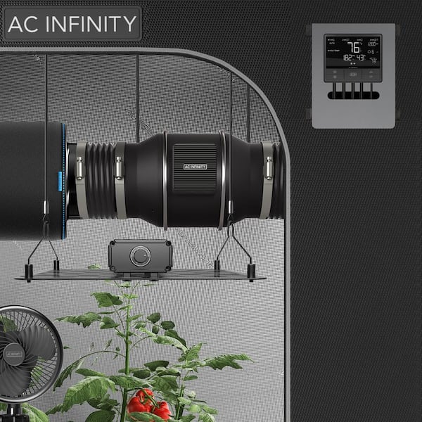 AC Infinity Rack Mount Lade 3U met Aluminium Voorplaat, met Slot en Sleutel, voor 19 Apparatuur Server AV DJ Kasten Racks