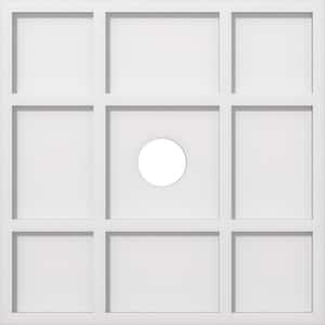 1 in. P X 7 in. C X 20 in. OD X 3 in. ID Rubik Architectural Grade PVC Contemporary Ceiling Medallion