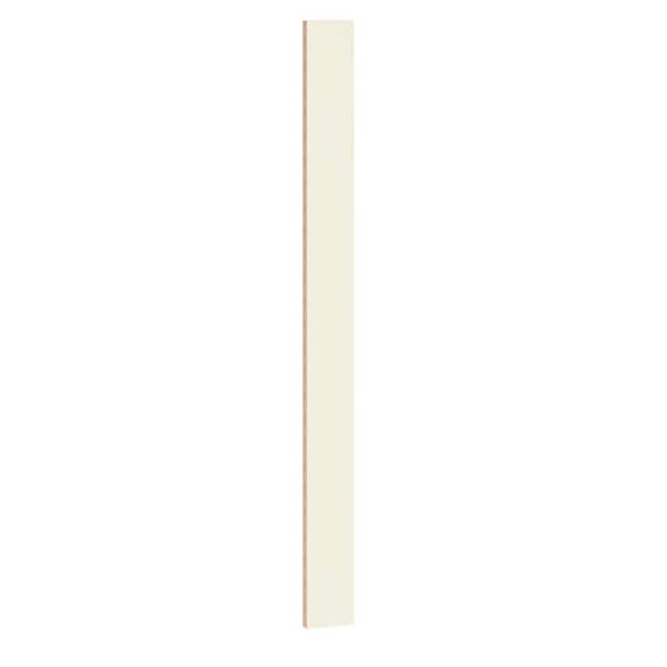 QuickShip Cottage 3-in. W x 36-in. H x 0.75-in. D Cabinet Filler in Starlight
