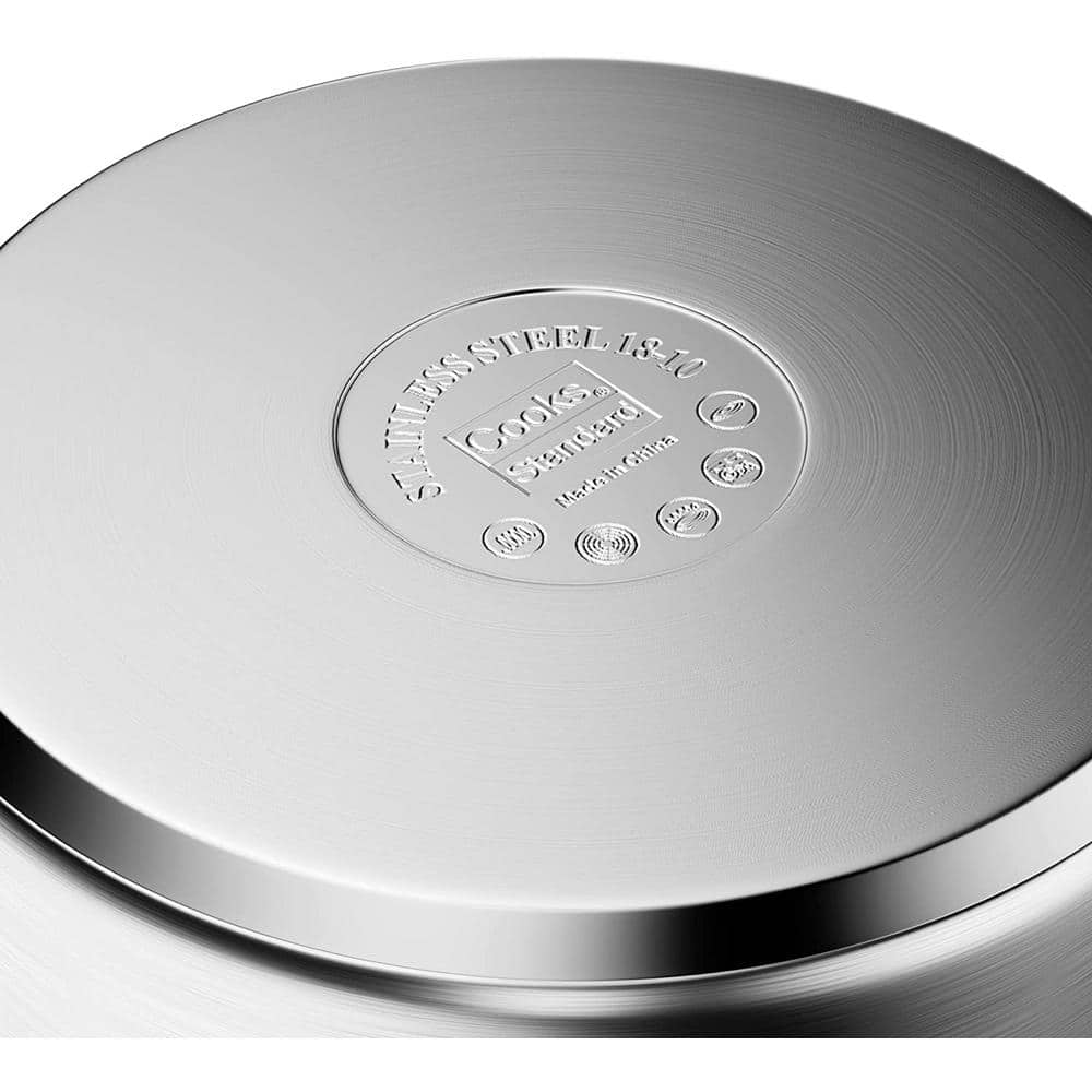 Professional 24 Quart Stainless Steel Stockpot with Lid