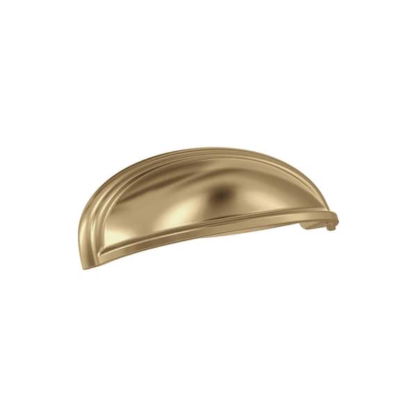 Amerock Ashby 3 in. (76 mm) & 4 in. (102 mm) Champagne Bronze Cabinet Cup Pull