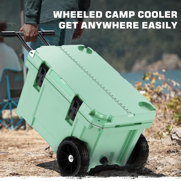 futhork Grenn 55 qt. Portable Chest Cooler, Leak-Proof Outdoor