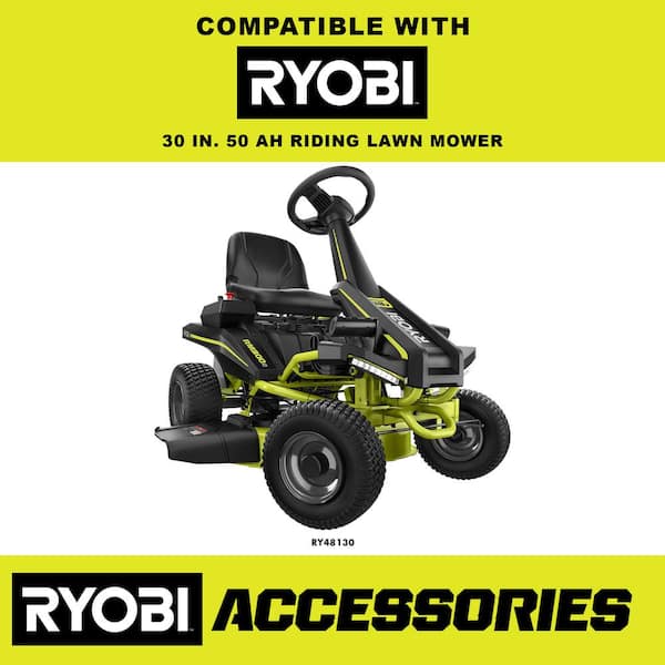 RYOBI ACRM008 30 in. Bagger for RYOBI 48V 30 in. Riding Mowers - 3