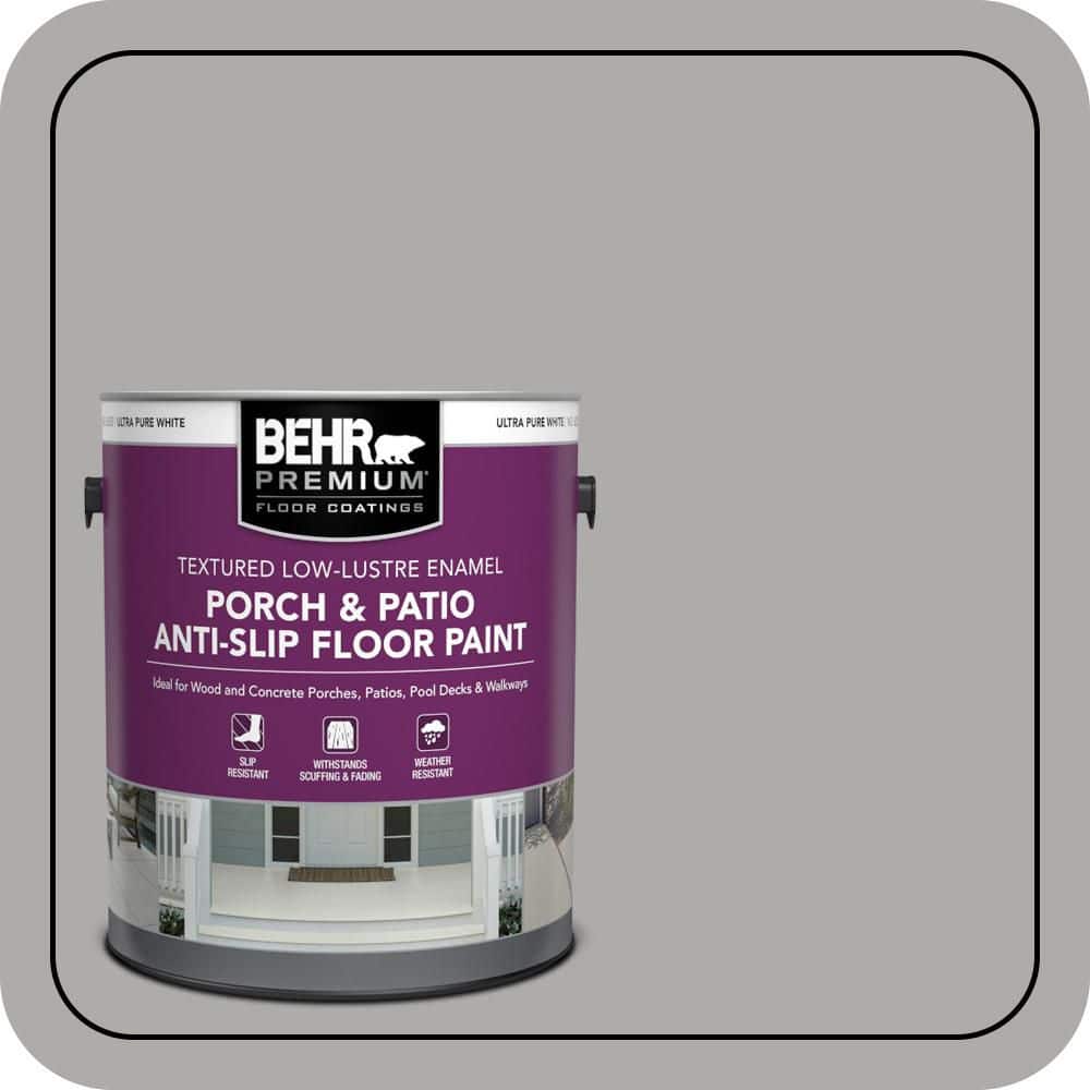 1 gal. #MS-81 Crater Gray Textured Low-Lustre Enamel Interior/Exterior Porch and Patio Anti-Slip Floor Paint price history on PriceWatchPro