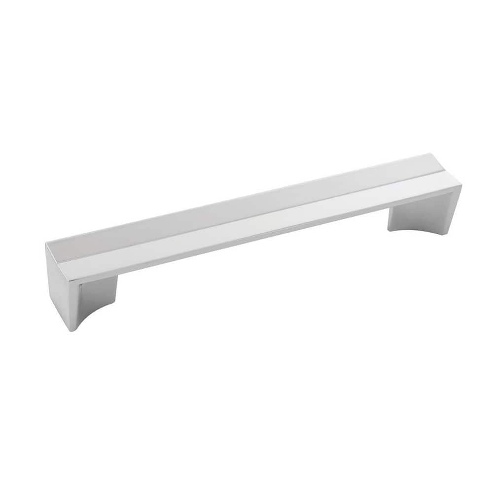 Avenue Collection Pull 6-5/16 in. (160mm) Center to Center Polished Nickel Bar Cabinet Pull price history on PriceWatchPro