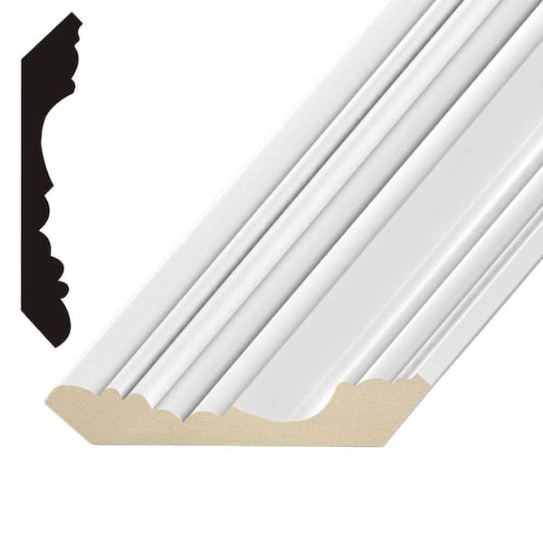 Builders Choice OP 108 7/8 in. x 4-1/4 in. MDF Crown Moulding