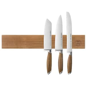  Schmidt Brothers -Bonded Ash- 15-Piece Knife Set, High-Carbon  Stainless Steel Cutlery with Downtown Acacia and Acrylic Magnetic Knife  Block and Knife Sharpener: Home & Kitchen