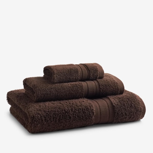 espresso bath towels