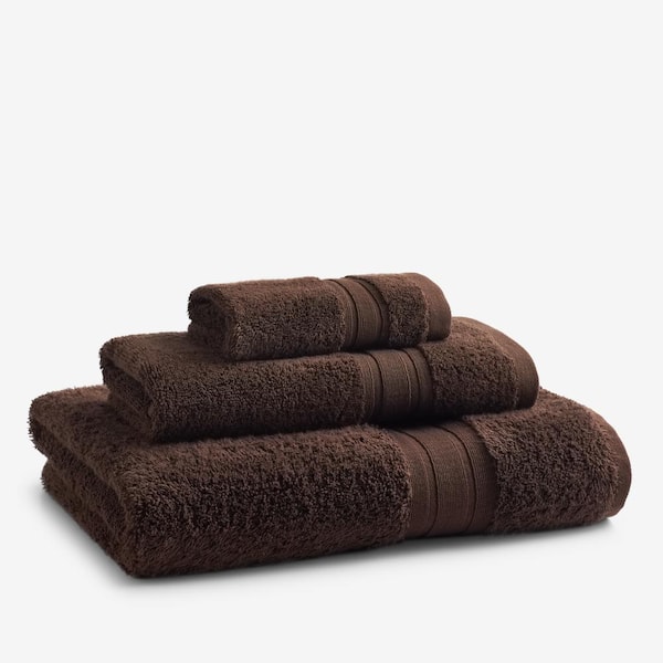 The Company Store Company Cotton Espresso Solid Turkish Cotton Bath Towel, Brown