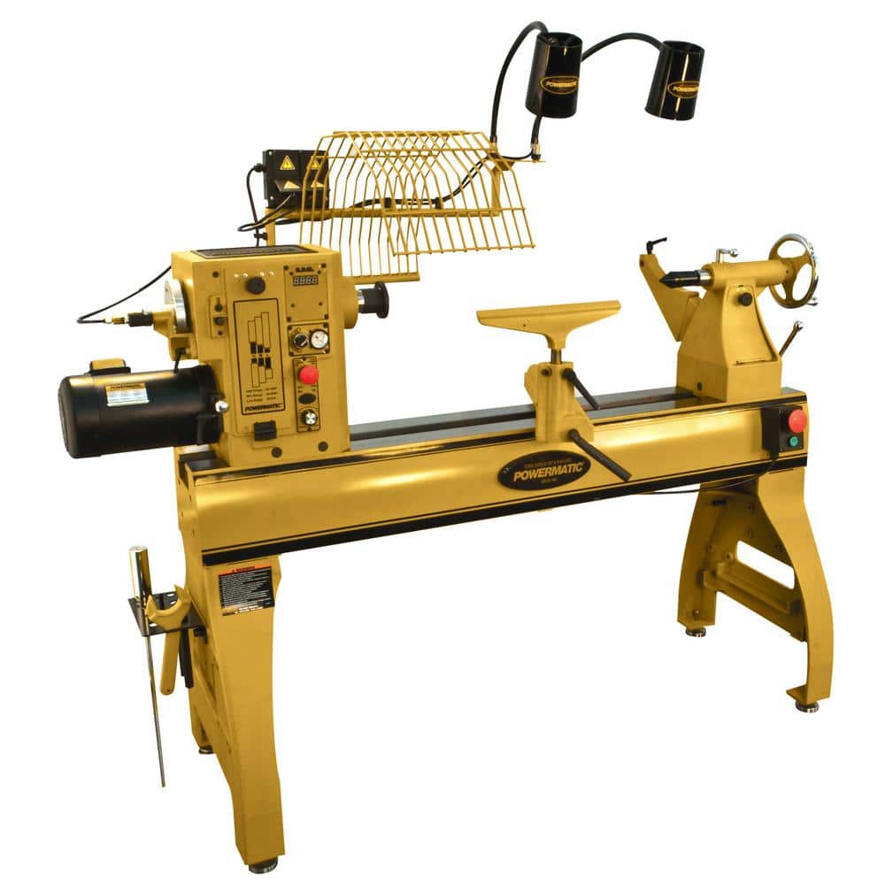 220-Volt 3HP 1/3PH Lathe