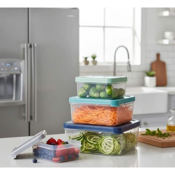 4-Piece Dishwasher Safe Food Storage Set