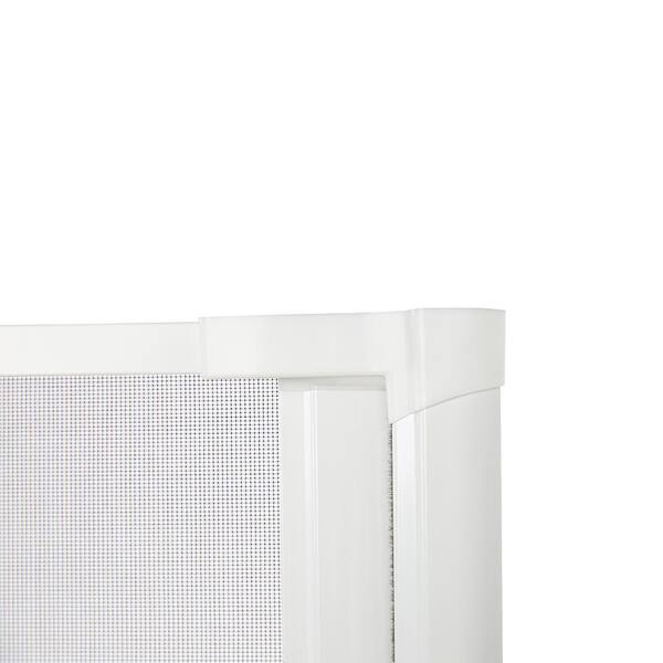 Andersen 36 In W X 80 In H Luminaire Black Universal Aluminum Retractable Screen Door 93200 The Home Depot