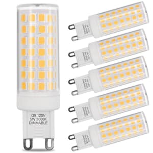 3000K 40-Watt Equivalent G9 Dimmable LED Light Bulb (Set of 6)