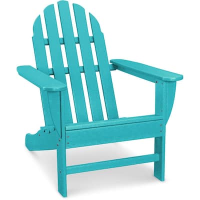 32 75 In Plastic Adirondack Chairs The Home Depot 32 75 In Plastic Adirondack Chairs, Teal Adirondack Chairs Home Depot Plastic