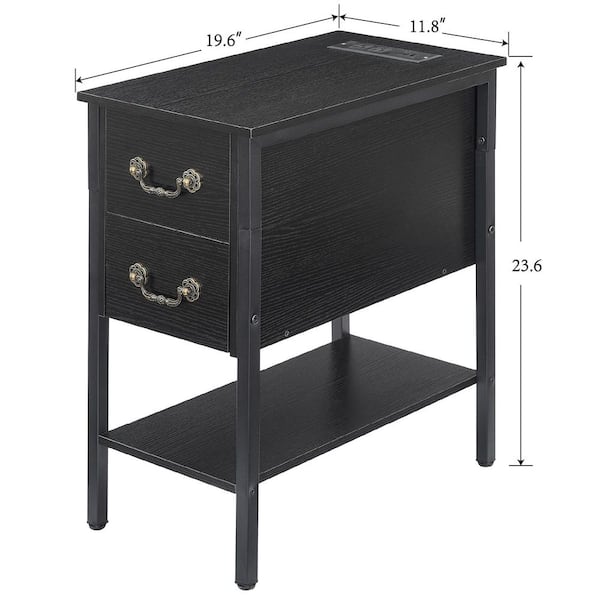 https://images.thdstatic.com/productImages/56ebd1e2-b6cf-42a3-a991-f8a0b8708825/svn/black-usb-vecelo-nightstands-khd-xf-nt18-blk-1f_600.jpg