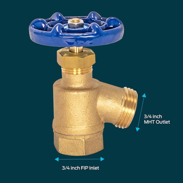 EZ-FLO 3/4 in. FIP Brass Bent Nose Garden Valve 20253 - The Home Depot