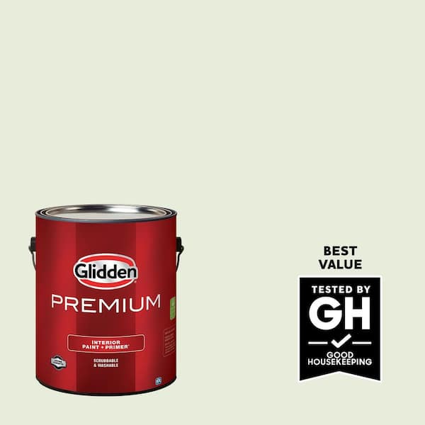 Glidden Premium 1 gal. PPG1115-1 Really Rain Semi-Gloss Interior Paint