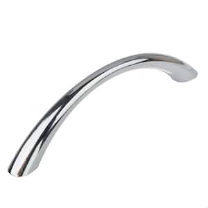 3-3/4 in. Center-to-Center Polished Chrome Small Loop Cabinet Pulls (10-Pack)