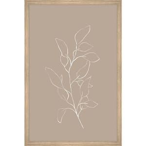 "Bare Leaves" by Marmont Hill Framed Nature Art Print 30 in. x 20 in.