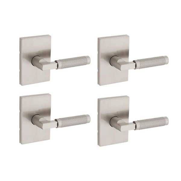 Latitude Satin Nickel Passage Hall/Closet Door Lever (4-Pack) Latitude Satin Nickel Passage Hall/Closet Door Lever (4-Pack)