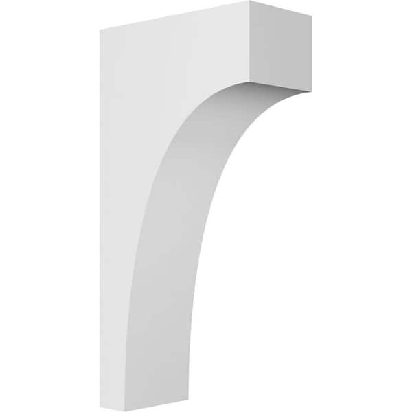 Ekena Millwork Huntington 4 in. W x 16 in. H x 8 in. D Signature Urethane Polyurethane Corbel