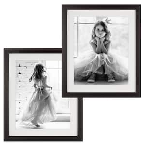 20 in. x 24 in. Black Picture Frame (Set of 2)