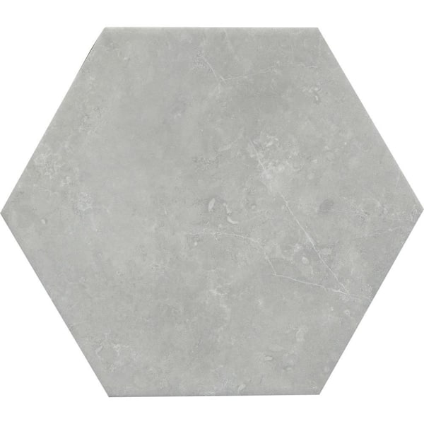 Sterlina Gray 8 in. x 10 in. Matte Porcelain (7.38 sq. ft. /Case)