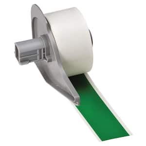 All-Weather Vinyl Labels 1 in. W x 50 ft. L Green M710; BMP71