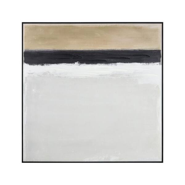 Unbranded Pacific II Framed Wall Art Print 50 in. x 50 in.