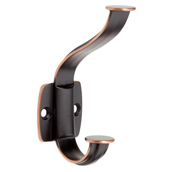 Liberty 4-1/8 in. Venetian Bronze with Copper Highlights Craftsman Coat Hook