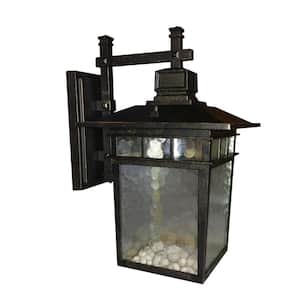 Cullen 1-Light Oil-Rubbed Bronze Outdoor Wall Lantern Sconce