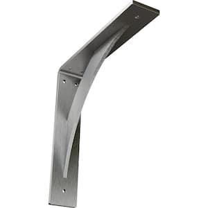 12 in. x 2 in. x 12 in. Stainless Steel Unfinished Metal Legacy Bracket