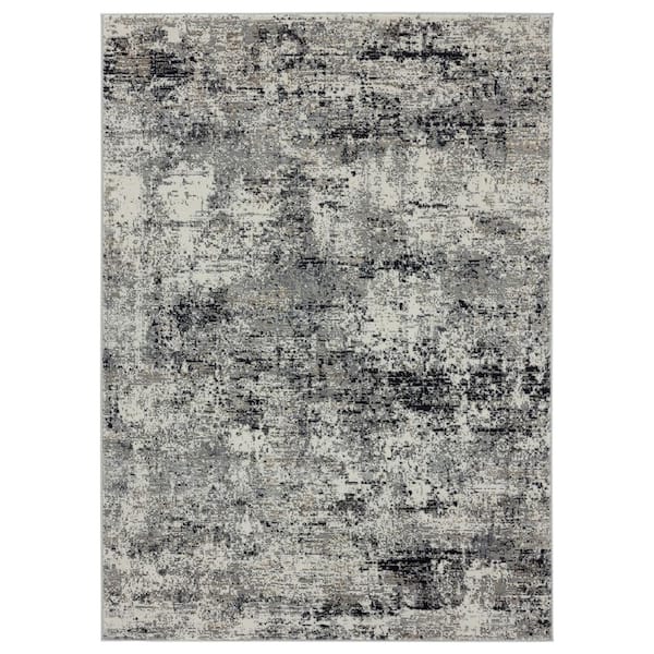 United Weavers Eternity Barcelona Charcoal 9 ft. 10 in. x 13 ft. 2 in. Oversize Area Rug