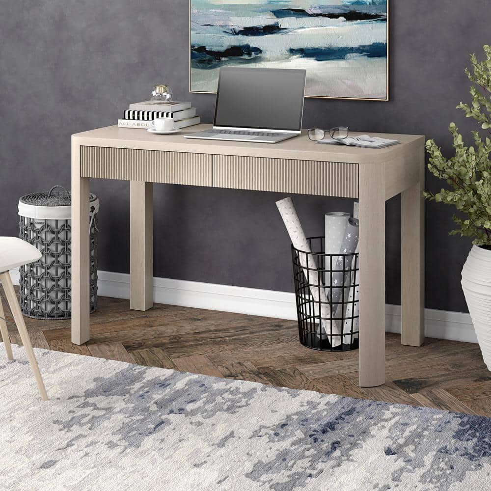 【kimichi】DUENDE FRANK DESK ホワイト FUFU&GAGA 68.5 in. W L-shaped Adjustable Height Desk