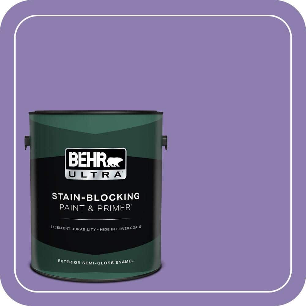 1 gal. #PPU16-04 Purple Agate Semi-Gloss Enamel Exterior Paint & Primer price history on PriceWatchPro