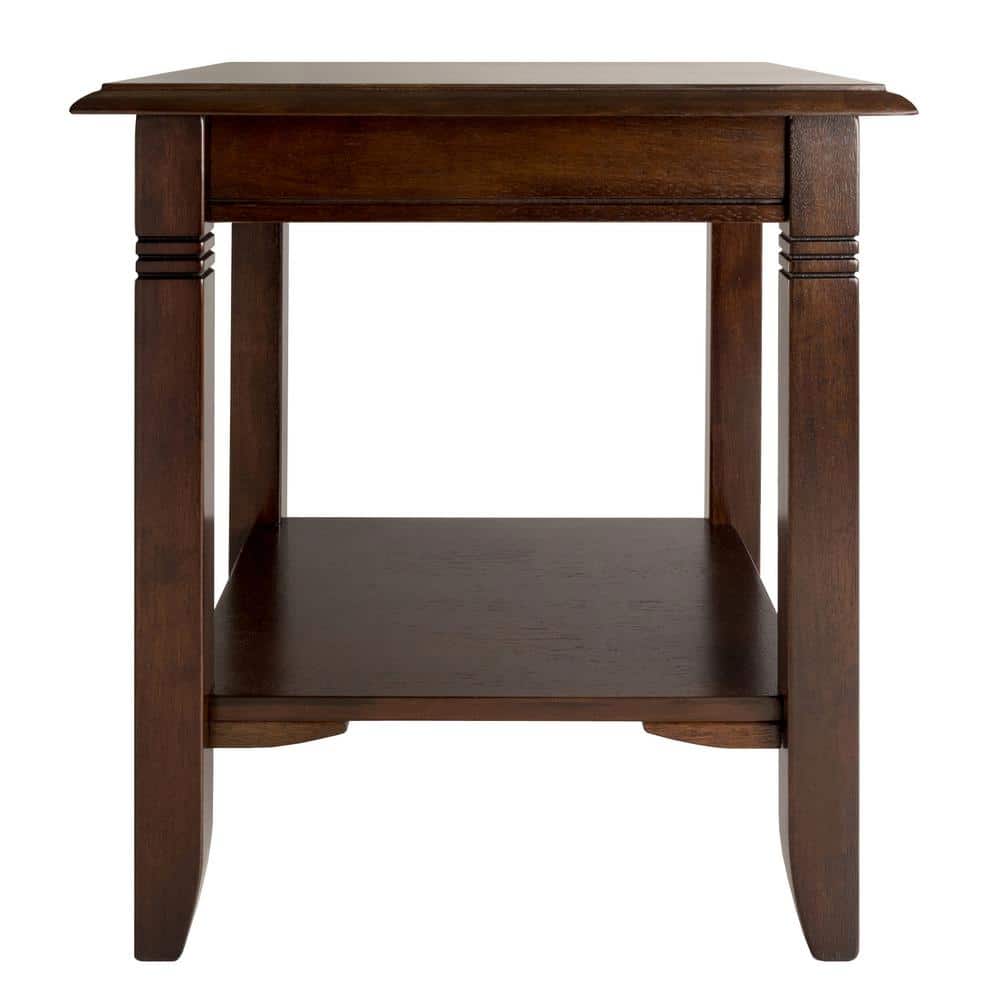 Nolan Cappuccino End Table - thumbnail 9