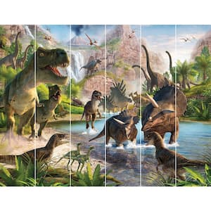 Dinosaur Land Wall Mural