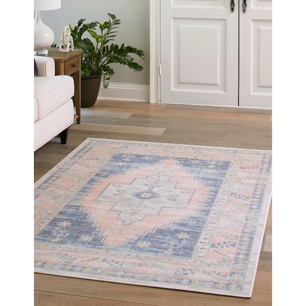 Whitney Geneva French Blue 9 ft. x 12 ft. Area Rug