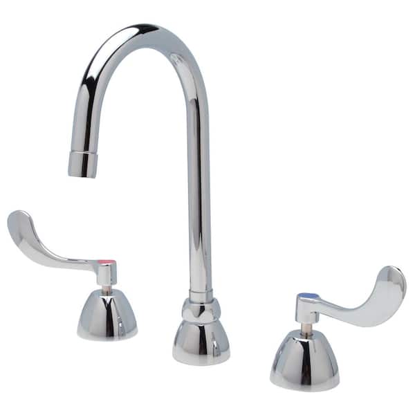Zurn AquaSpec Widespread Gooseneck Faucet with 5-3/8 in. Spout in Chrome