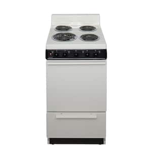20 in. 2.42 cu. ft. Electric Range in Biscuit