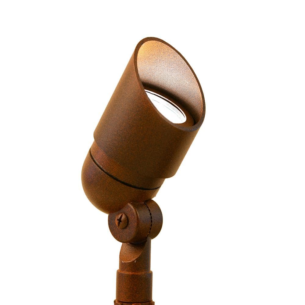 Rust Low Voltage Directional Bullet Landscape Spot Light
