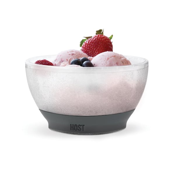  CALICLE - Insulated Ice Cream Bowl Set with Lid, Double Wall  Vacuum Insulated Stainless Steel, for Cold and Hot Foods (Cereals, Soups,  Snacks, Dips) - 12oz, Set of 2 (Pink Hibiscus/Blue