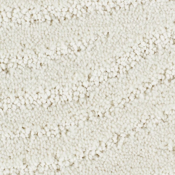 Lifeproof with Petproof Technology Echo Creek  - Gardenia - Beige 38 oz. Triexta Pattern Installed Carpet