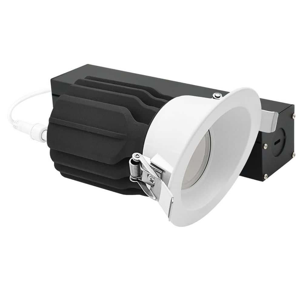 3 In. Integrated LED Regressed Light with Round White Wall Washer Trim, 5CCT, CRI90 15/20W 1450/2100LM Dimmable 60° Beam price history on PriceWatchPro