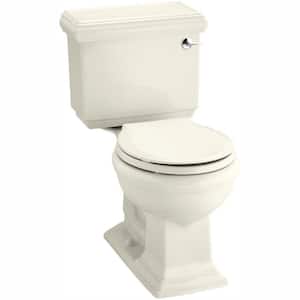 Memoirs Classic 2-piece 1.28 GPF Single Flush Round Toilet in Biscuit, Seat Not Included