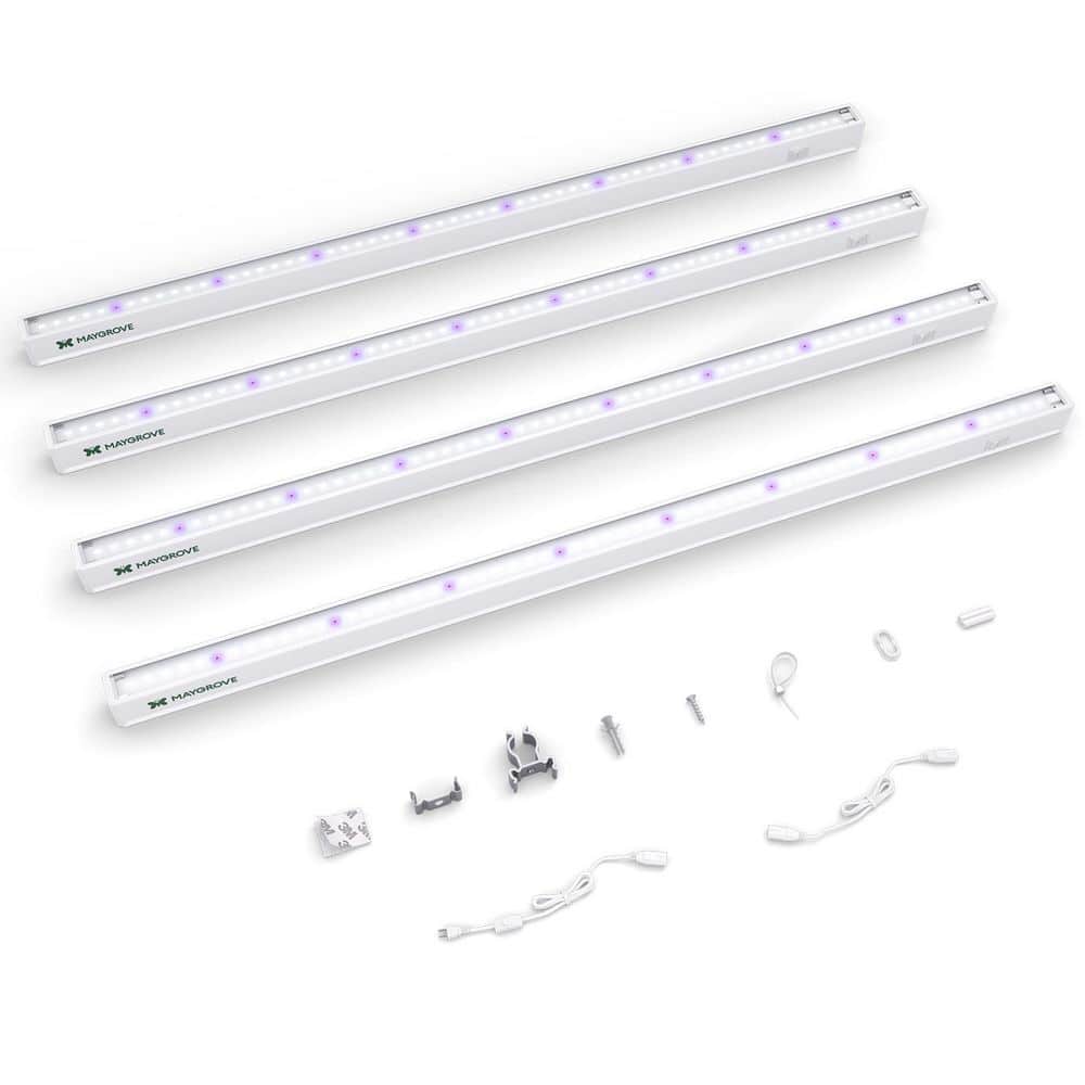 MayGrove 2 ft. Blue-Rich Full Spectrum 5000K T5 LED Grow Light